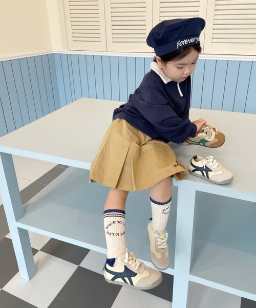 TOPSTAR(トップスター)の「KIDS TOPSTAR コンビカラーマジックテープスニーカー(スニーカー・キッズ・ブラック/シルバー/レッド/ネイビー・24inch/26inch/27inch/28inch/29inch/30inch/31inch)」の7枚目の写真