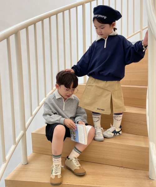 TOPSTAR(トップスター)の「KIDS TOPSTAR コンビカラーマジックテープスニーカー(スニーカー・キッズ・ブラック/シルバー/レッド/ネイビー・24inch/26inch/27inch/28inch/29inch/30inch/31inch)」の9枚目の写真
