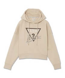 Guess | HOODED Icon Sweatshirt パーカー レディース(パーカー)