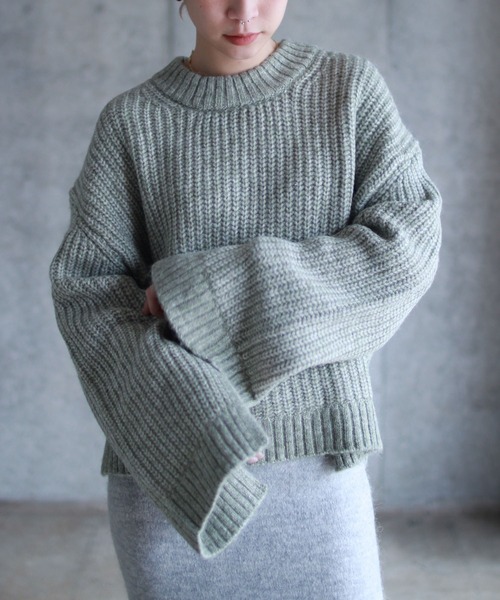 【セール】Knitted sweater（ニット/セーター）｜gina tricot（ジーナトリコ）