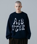 ajouter flow（アジューテフロー）の「【ajouter flow】double jacquard logo knit（ニット/セーター・L）」