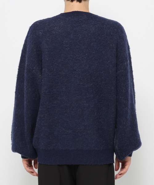ajouter flow（アジューテフロー）の「【ajouter flow】double jacquard logo knit（ニット/セーター・メンズ・ピンク/ブラック/ネイビー・L/M）」の16枚目の写真