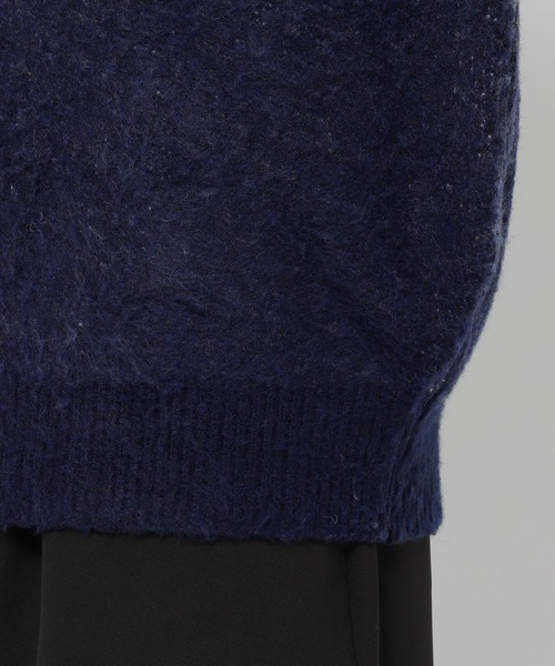 ajouter flow（アジューテフロー）の「【ajouter flow】double jacquard logo knit（ニット/セーター・メンズ・ピンク/ブラック/ネイビー・L/M）」の17枚目の写真