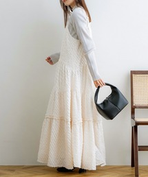 NOAHL | 【NOAHL】アシンメトリーティアードキャミワンピース(ワンピース)