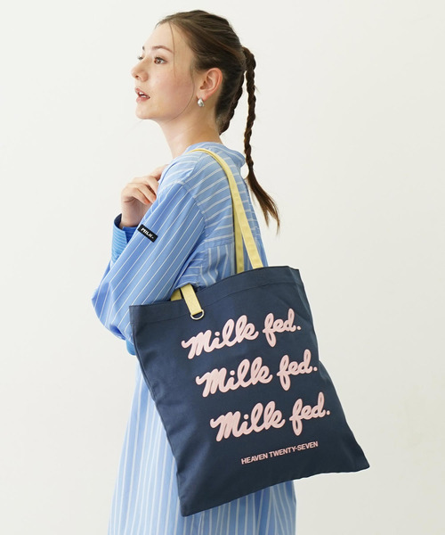 ICING LOGO FLAT TOTE（トートバッグ）｜MILKFED.（ミルクフェド