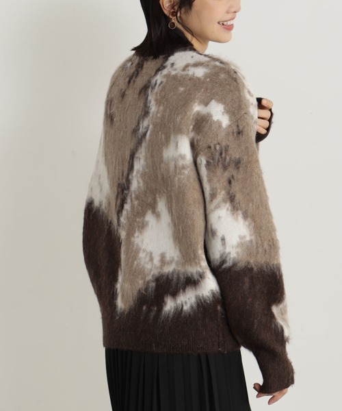 FOUND GOOD（ファウンドグッド）の「シャギーソウガラニットPO（ニット/セーター・レディース・ピンク系2/ブルー系2/ブラック・S/M/L）」の8枚目の写真