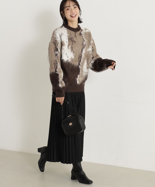 FOUND GOOD（ファウンドグッド）の「シャギーソウガラニットPO（ニット/セーター・レディース・ピンク系2/ブルー系2/ブラック・S/M/L）」の10枚目の写真