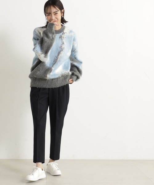 FOUND GOOD（ファウンドグッド）の「シャギーソウガラニットPO（ニット/セーター・レディース・ピンク系2/ブルー系2/ブラック・S/M/L）」の4枚目の写真