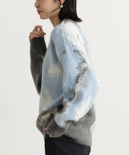 FOUND GOOD（ファウンドグッド）の「シャギーソウガラニットPO（ニット/セーター・レディース・ピンク系2/ブルー系2/ブラック・S/M/L）」の5枚目の写真