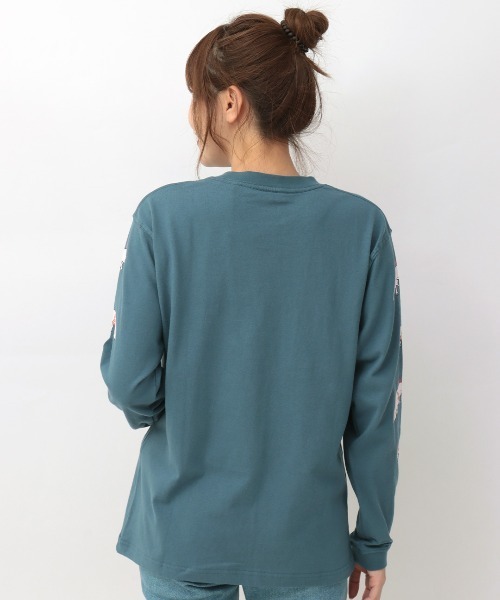 tシャツ go slow caravan USAコットンウーパールーパーロングTシャツ「WEB限定」「ユニセックス」 レディース メンズ go slow caravan USAコットンウーパールーパーロングTシャツ