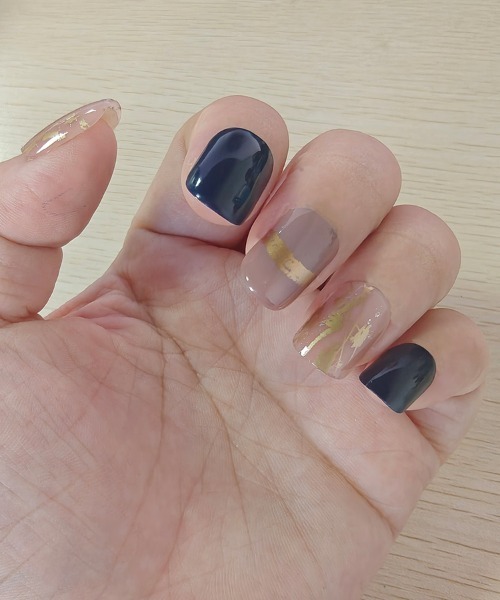 Doux Belle（ドゥーベル）の「簡単にネイルチップ ハンドネイルチップ 花柄（ネイルシール/ネイルチップ・レディース・A/B/C/D/E/F/G/H/I/J/K・FREE）」の7枚目の写真