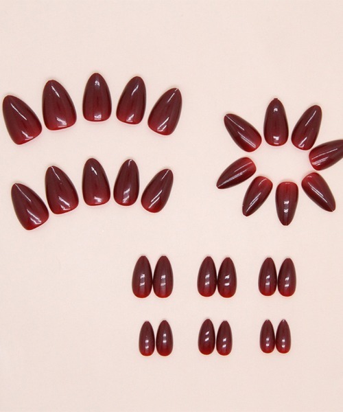 Doux Belle（ドゥーベル）の「簡単にネイルチップ ハンドネイルチップ 花柄（ネイルシール/ネイルチップ・レディース・A/B/C/D/E/F/G/H/I/J/K・FREE）」の16枚目の写真