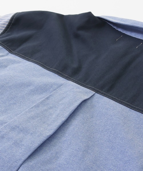 KRIFF MAYER Lady's Collection（クリフメイヤーレディースコレクション）の「ハッピーシャツチュニック（シャツ/ブラウス・レディース・ネイビー/その他5/ナチュラル/カラフル/ライトグリーン/サックスブルー・LARGE/MEDIUM）」の22枚目の写真