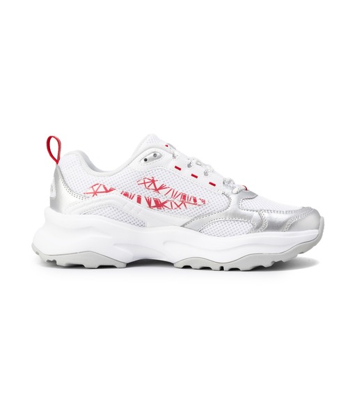 FILA（フィラ）の「WOODBLOCK O-CITY（スニーカー・レディース・ホワイト系その他・23.0cm/24.0cm/25.0cm/26.0cm/27.0cm/28.0cm/22.0cm）」の5枚目の写真