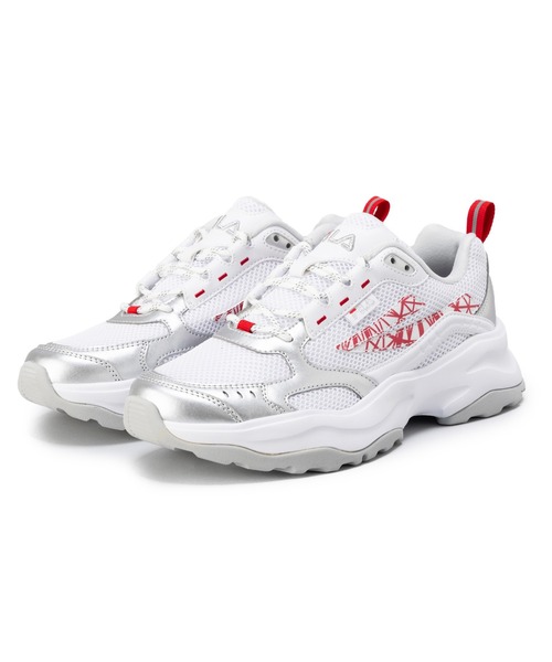 FILA（フィラ）の「WOODBLOCK O-CITY（スニーカー・レディース・ホワイト系その他・23.0cm/24.0cm/25.0cm/26.0cm/27.0cm/28.0cm/22.0cm）」の8枚目の写真