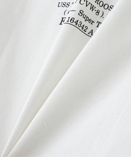 AVIREX（アヴィレックス）の「MIL. POCKET T-SHIRT / ミリタリーポケット 半袖Tシャツ / AVIREX / アヴィレックス（Tシャツ/カットソー・メンズ・ホワイト/ネイビー/チャコール/ライトグレー・MEDIUM/XX-LARGE/X-LARGE/LARGE）」の7枚目の写真