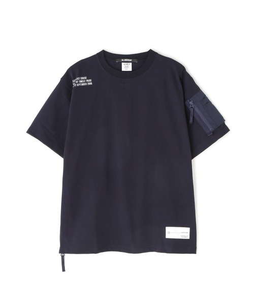 AVIREX（アヴィレックス）の「MIL. POCKET T-SHIRT / ミリタリーポケット 半袖Tシャツ / AVIREX / アヴィレックス（Tシャツ/カットソー・メンズ・ホワイト/ネイビー/チャコール/ライトグレー・MEDIUM/XX-LARGE/X-LARGE/LARGE）」の8枚目の写真