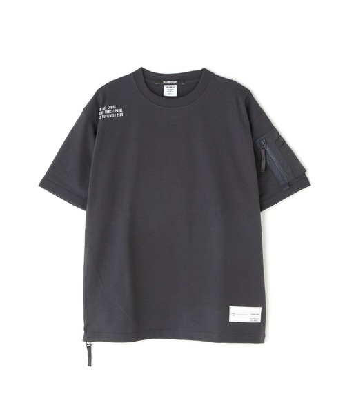 AVIREX（アヴィレックス）の「MIL. POCKET T-SHIRT / ミリタリーポケット 半袖Tシャツ / AVIREX / アヴィレックス（Tシャツ/カットソー・メンズ・ホワイト/ネイビー/チャコール/ライトグレー・MEDIUM/XX-LARGE/X-LARGE/LARGE）」の14枚目の写真