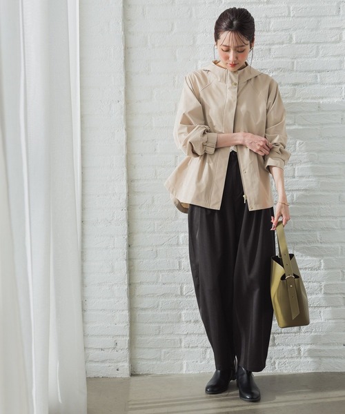 みえてん セール】イージーケアチノコクーンワイドパンツ/250490（その他パンツ