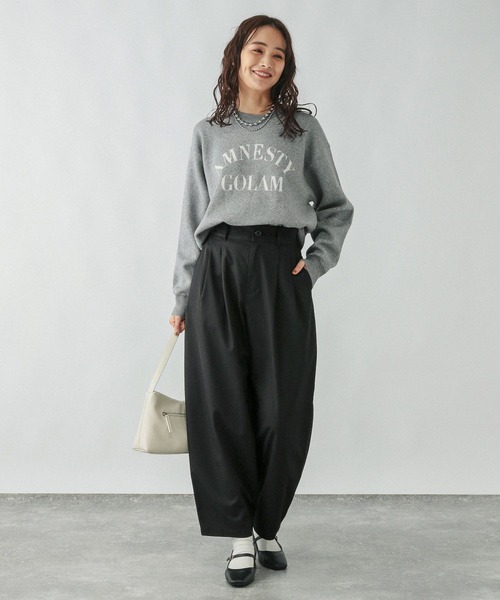 セール】イージーケアチノコクーンワイドパンツ/250490（その他パンツ