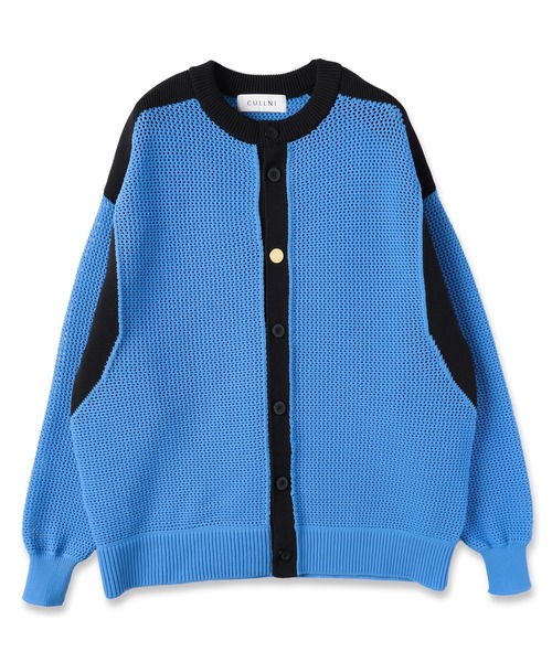 【うえだ】CULLNI ノーカラージャケット　オリーブ　サイズ2 CULLNI（クルニ）の「24-AW-033 / Stretch Taffeta Double