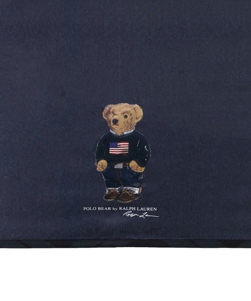 POLO RALPH LAUREN(ポロ ラルフ ローレン)の「【WEB限定】折りたたみ傘 雨傘 ポーチ付 "POLO BEAR 無地×チェックパイピング” ポロベア(折りたたみ傘・レディース・ブラック/ベージュ/ネイビー・FREE)」の21枚目の写真
