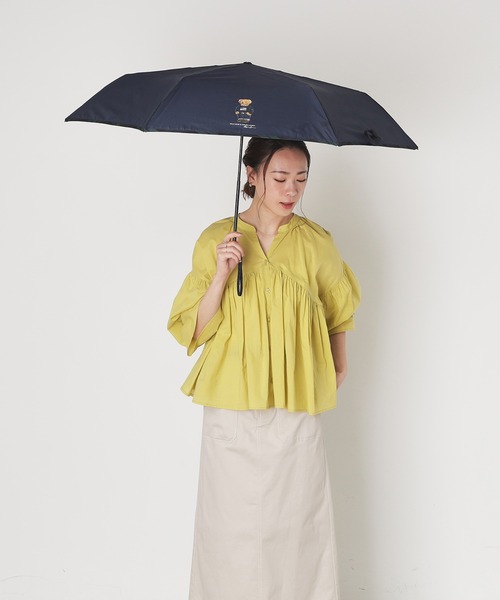 【未使用タグ付】ポロベア ポロ ラルフローレン 折りたたみ 雨傘 チェック POLO RALPH LAUREN（ポロ・ラルフローレン） 折りたたみ傘 折りたたみ