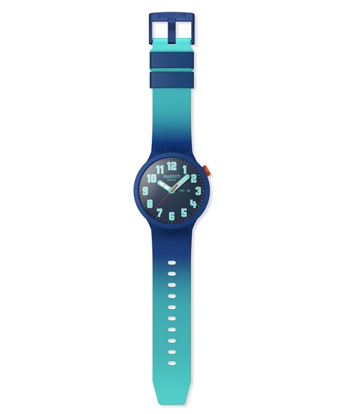 SWATCH（スウォッチ）の「ESSENTIALLY BOLD（アナログ腕時計・メンズ・ブルー・FREE）」の3枚目の写真