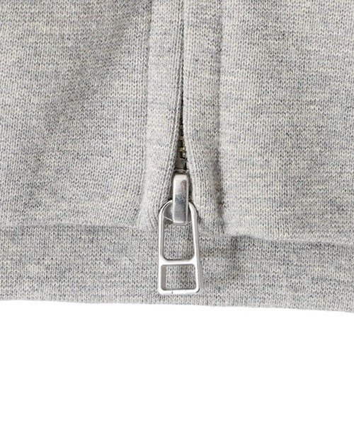 Snow Peak（スノーピーク）の「snow peak / スノーピーク：Recycled Cotton Zip Up Hoodie：SW-24AU401[STD]（パーカー・メンズ・グレー/ブラック・L/M/XL）」の5枚目の写真