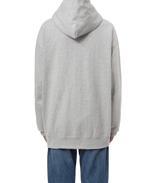 Snow Peak（スノーピーク）の「snow peak / スノーピーク：Recycled Cotton Zip Up Hoodie：SW-24AU401[STD]（パーカー・メンズ・グレー/ブラック・L/M/XL）」の12枚目の写真