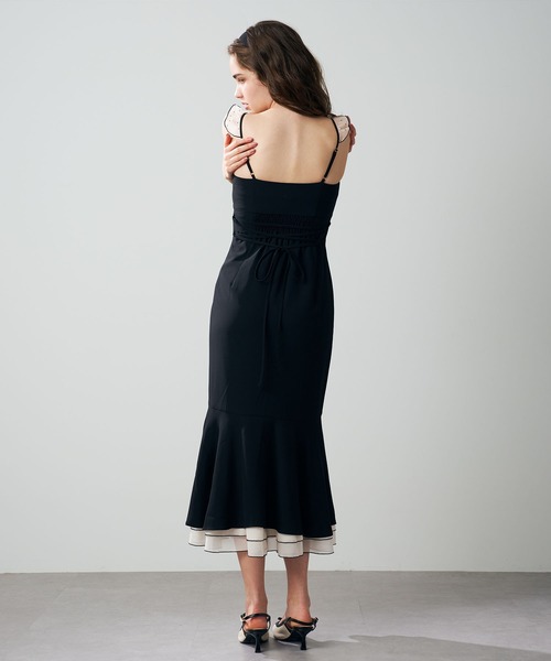 DEICY（デイシー）の「バイカラードットワンピース（ワンピース・レディース・ラベンダー/ブラック・0/1）」の15枚目の写真