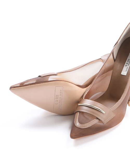SEVEN TWELVE THIRTY(セヴントゥエルヴサーティー)の「モカデザインチュールパンプス(パンプス・レディース・パイソン/ブラック/ブラウン/アイボリー・23.5cm/23cm/22.5cm/22cm/24.5cm/24cm)」の17枚目の写真