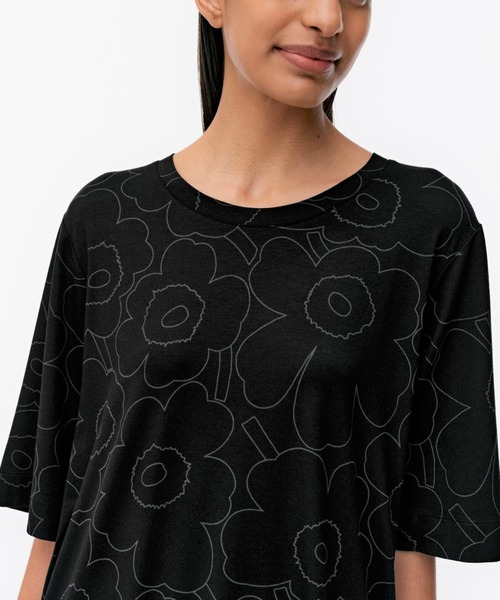 marimekko(マリメッコ)の「Cour Piirto Unikko / tunic(チュニック・レディース・ブラック・SMALL/MEDIUM/X-SMALL/LARGE)」の3枚目の写真