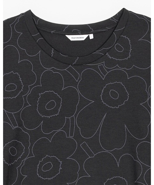 marimekko(マリメッコ)の「Cour Piirto Unikko / tunic(チュニック・レディース・ブラック・SMALL/MEDIUM/X-SMALL/LARGE)」の6枚目の写真