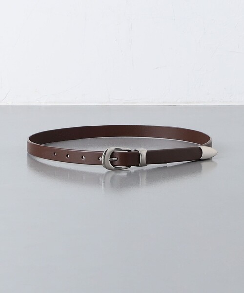 UNITED ARROWS(ユナイテッドアローズ)の「ウエスタン ベルト(ベルト・レディース・ブラック/ダークブラウン・FREE)」の4枚目の写真