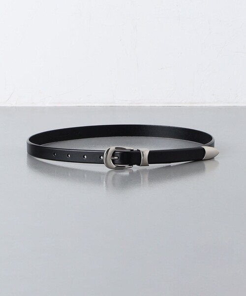 UNITED ARROWS(ユナイテッドアローズ)の「ウエスタン ベルト(ベルト・レディース・ブラック/ダークブラウン・FREE)」の9枚目の写真
