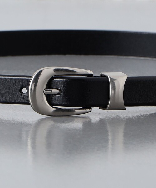 UNITED ARROWS(ユナイテッドアローズ)の「ウエスタン ベルト(ベルト・レディース・ブラック/ダークブラウン・FREE)」の10枚目の写真