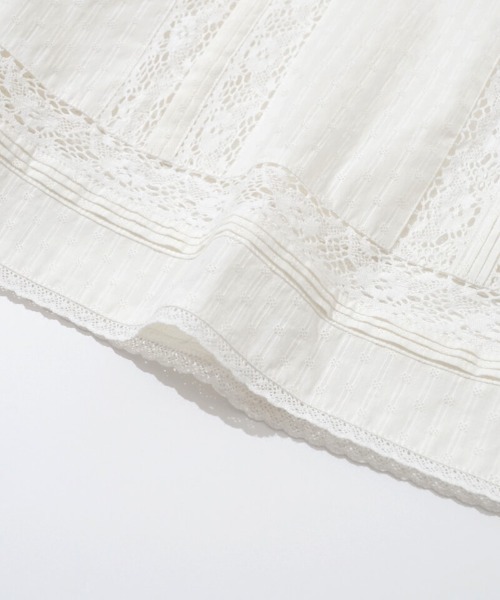 flower(フラワー)の「ブルームレースビスチェ(キャミソール・レディース・ホワイト/ブラック・FREE)」の18枚目の写真