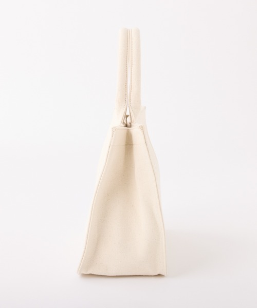 Seemi. byNICECLAUP（ シーミーバイナイスクラップ）の「【Seemi.】ロゴミニトートバッグ（トートバッグ・レディース・アイボリー/ブラック/サックスブルー・FREE）」の7枚目の写真