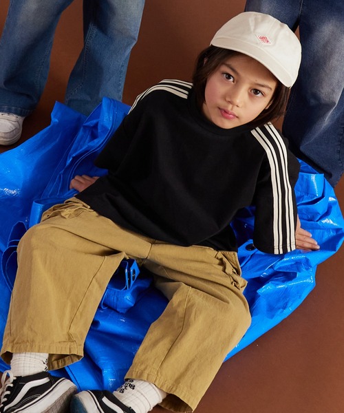 PAIRMANON STREET】袖 ラインテープ 半袖 Tシャツ（Tシャツ