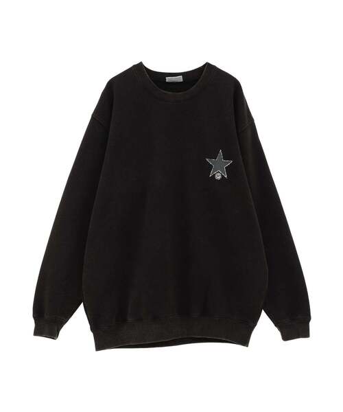 CONVERSE TOKYO(コンバーストウキョウ)の「VINTAGE-LIKE BACK PRINT SWEAT(スウェット・レディース・ブラック/ネイビー/ボルドー・MEDIUM/SMALL)」の11枚目の写真