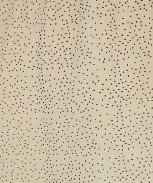 SELFIST（セルフィスト）の「【セットアップ対応】フリルスリーブシアードットブラウス　春服　オケージョン（シャツ/ブラウス・レディース・ブラック/アイボリー・フリー）」の15枚目の写真