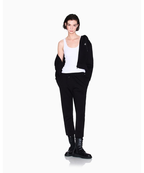 ARMANI EXCHANGE(アルマーニエクスチェンジ)の「【A|X アルマーニ エクスチェンジ】ICON フーデッドジップアップスウェットシャツ(スウェット・レディース・ホワイト/ブラック・SMALL/MEDIUM/X-SMALL/LARGE/X-LARGE)」の10枚目の写真