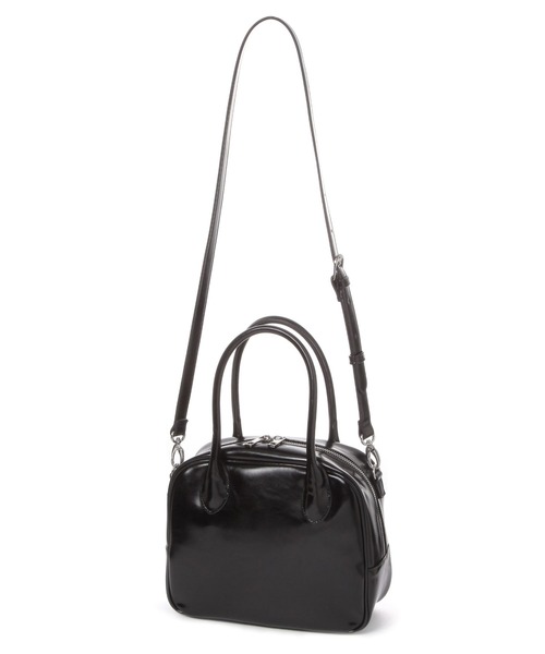 GLOBAL WORK（グローバルワーク）の「スペ軽2WAYスクエアボストン/252305（ボストンバッグ・レディース・シルバー/ベージュ/ブラック・FREE）」の20枚目の写真