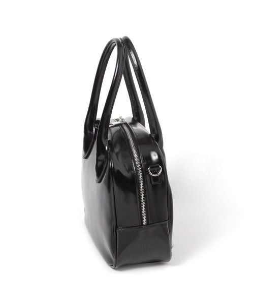 GLOBAL WORK（グローバルワーク）の「スペ軽2WAYスクエアボストン/252305（ボストンバッグ・レディース・シルバー/ベージュ/ブラック・FREE）」の22枚目の写真