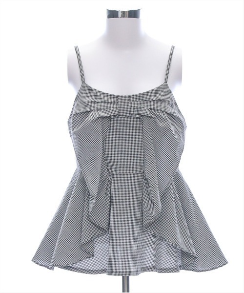 clear（クリア）の「ビッグリボンデザインビスチェ[バレエコア ガーリー]（キャミソール・レディース・ブラック/アイボリー/ブラック系その他/ブルーグレー/イエロー/レッド系その他/ホワイト系その他・F）」の11枚目の写真