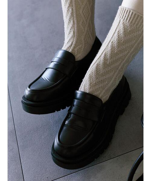 ehka sopo（エヘカソポ）の「コインローファー（その他シューズ・レディース・ブラック/ブラウン・M/L）」の11枚目の写真