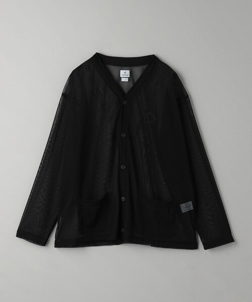 【美品】UNITED ARROWS & SONS カーディガン　BLACK UNITED ARROWS LTD. OUTLET｜モダン ミラノリブ Vネック
