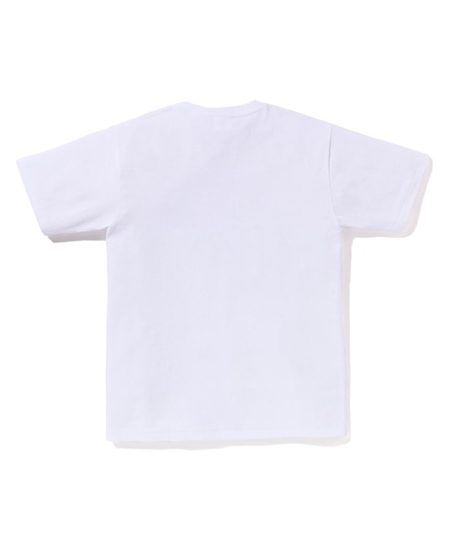 A BATHING APE（アベイシングエイプ）の「COLOR APE CROSSBONE ONE POINT TEE（Tシャツ/カットソー・メンズ・ホワイト/チャコール/ブラック・XX-LARGE/MEDIUM/X-LARGE/SMALL/LARGE）」の4枚目の写真
