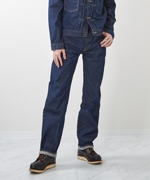 ミマ（ミマ）の「【MiMAAi】天然藍染めセルビッチデニム（デニムパンツ）」